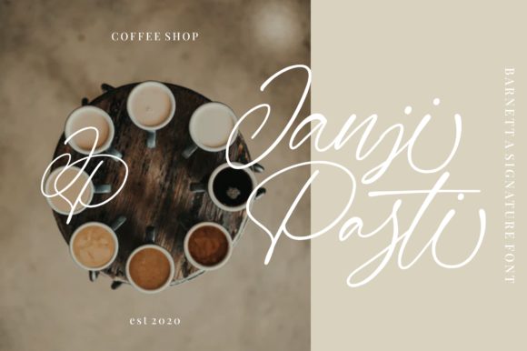 Barnett Font - Preview 2