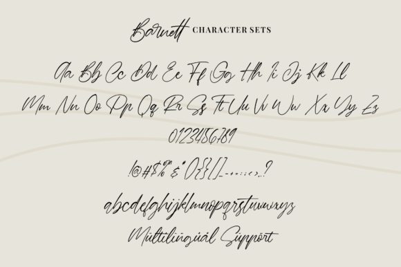 Barnett Font - Preview 6