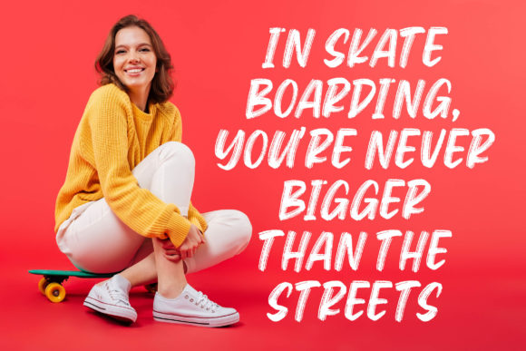 Bring Blaster Font - Preview 4
