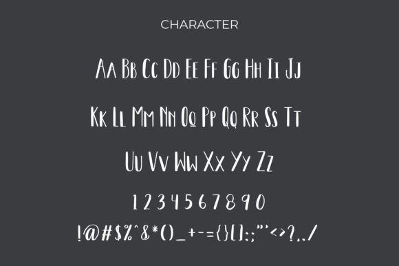 Demplond Font PNG with transparent background - Preview 3