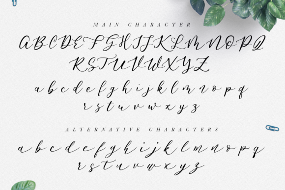 Endita Font PNG with transparent background - Preview 6