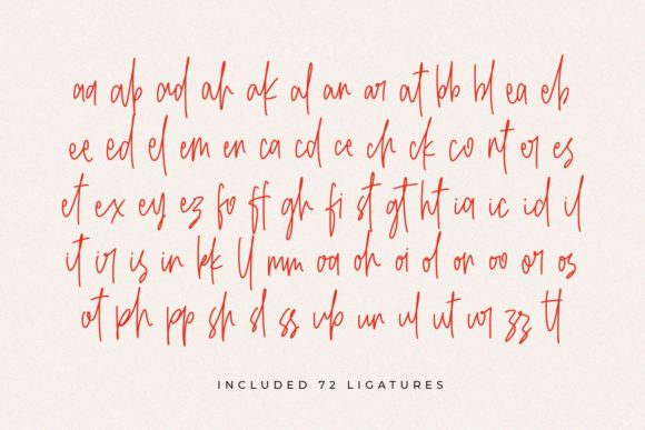 Kionsa Font PNG with transparent background - Preview 4