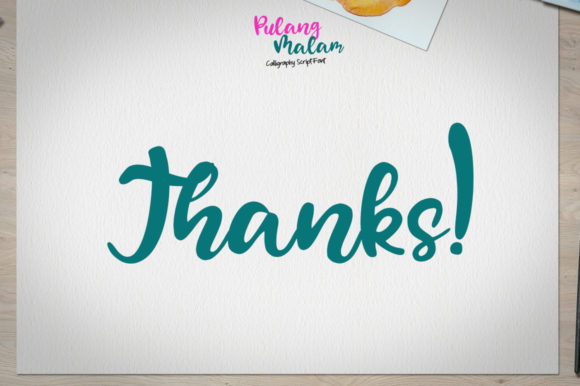 Pulang Malam Font PNG with transparent background - Preview 6
