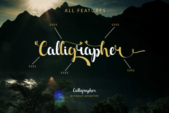 Risol Font PNG with transparent background - Preview 4