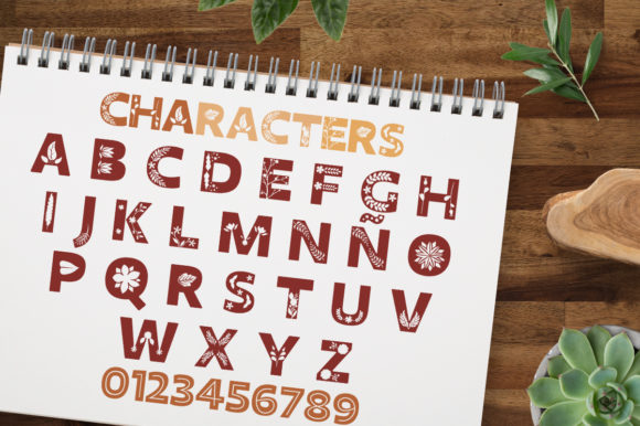 Rose Road Font PNG with transparent background - Preview 1