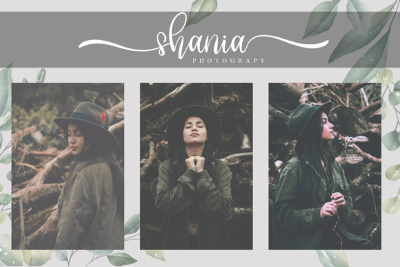 Shamara Font PNG with transparent background - Preview 3