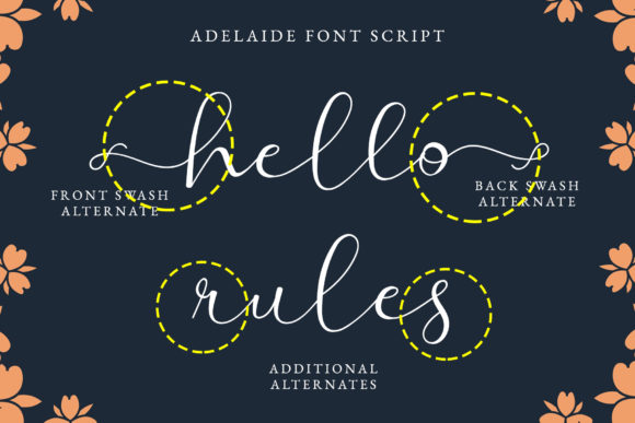 Adelaide Font - Preview 1