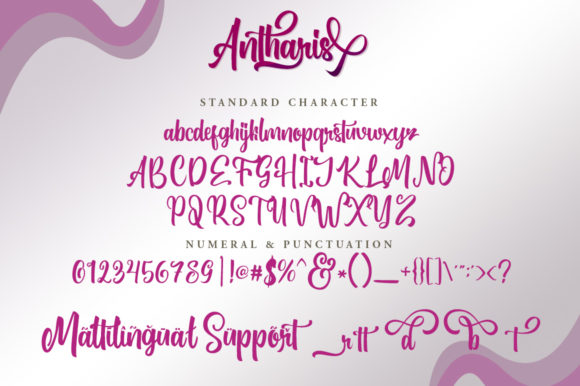 Antharis Font - Preview 6