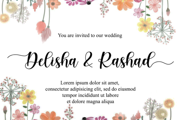 Banitha Font - Preview 1