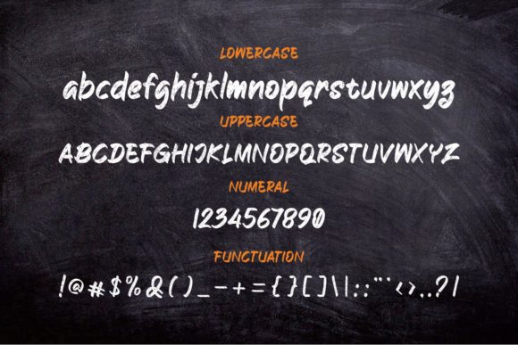 Blackboard Font - Preview 6
