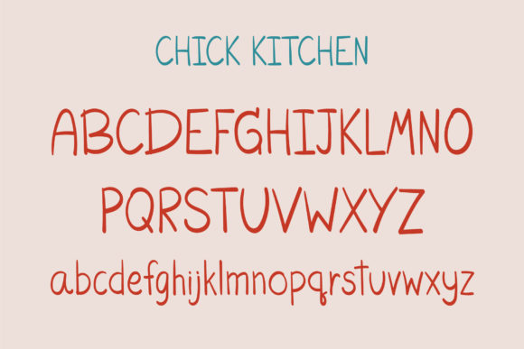 Chick Kitchen Font - Preview 2