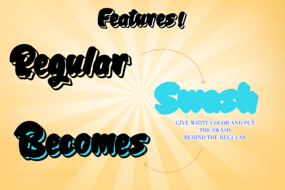 Cleanliness Power Font PNG with transparent background - Preview 4