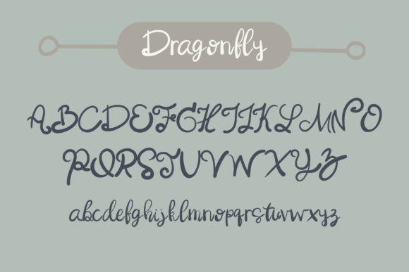Dragonfly Font - Preview 2