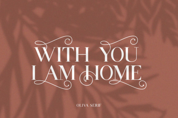 Oliva Font PNG with transparent background - Preview 5