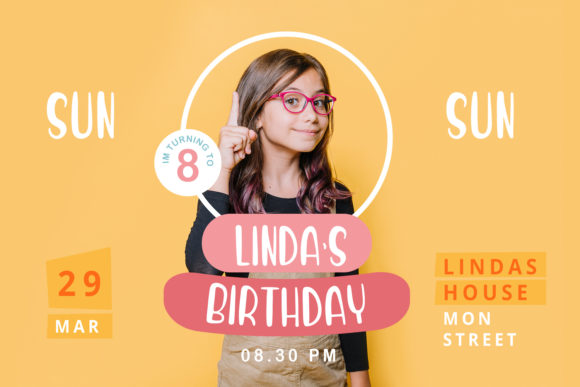 Playkidos Font font preview - 6