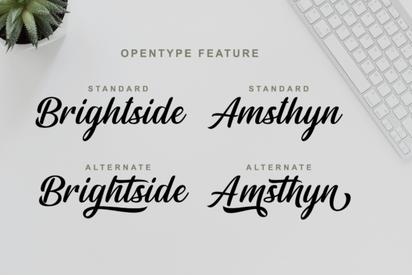 Rightland Font PNG with transparent background - Preview 1
