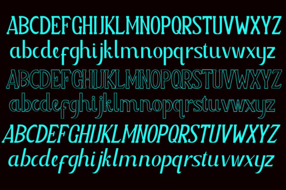 Ronalld Font PNG with transparent background - Preview 1