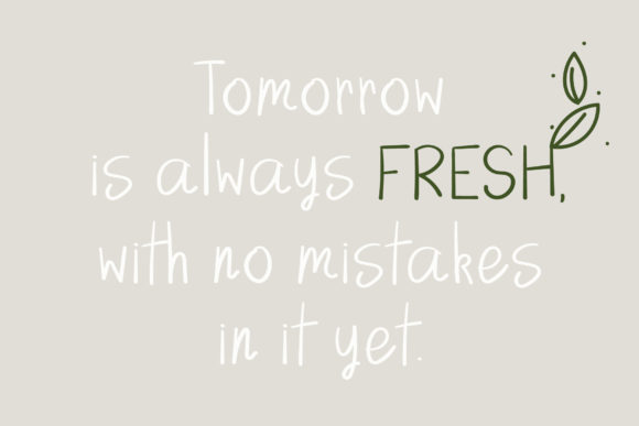 Beautiful Sunshine Font - Preview 4