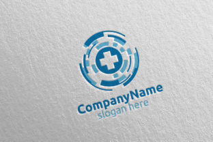 Biomedicine Cross Medical Logo 11