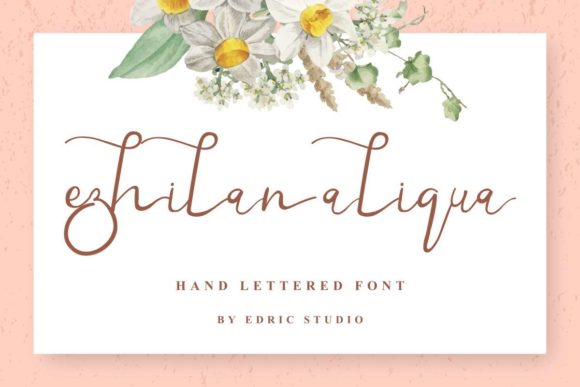 Ezhilan Aliqua Font - Preview 1