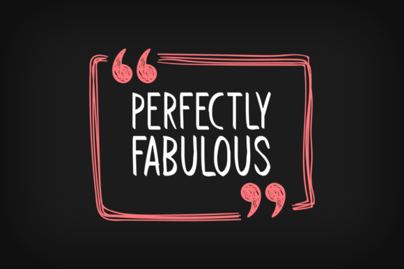 Follow Through Font PNG with transparent background - Preview 1