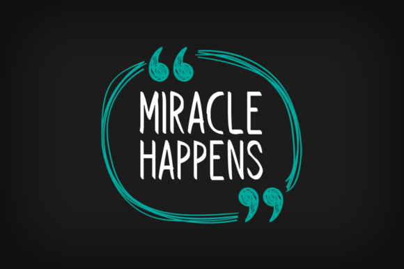 Follow Through Font PNG with transparent background - Preview 2