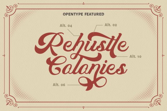 Mahacara Font PNG with transparent background - Preview 5