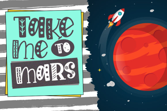 Party Story Font PNG with transparent background - Preview 3