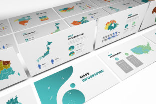 Maps Infographic Google Slides Template Graphic by formatikastd ...