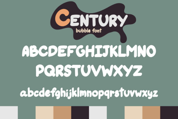 Century Bubble Font - Preview 2
