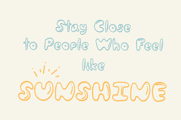Doughnut Font - Preview 1