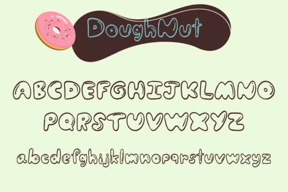 Doughnut Font - Preview 2