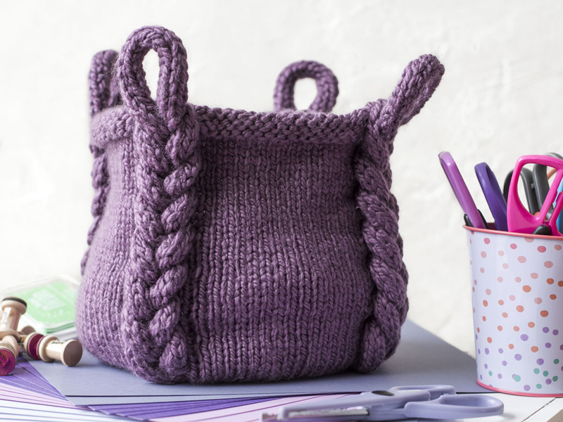 Entangle Basket Knit Pattern