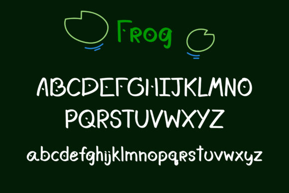 Frog Font - Preview 2