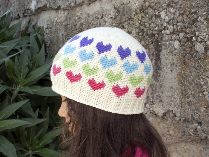 Hearts Abound Beanie Crochet Pattern