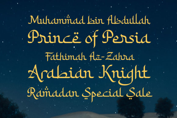 Khodijah Font - Preview 4