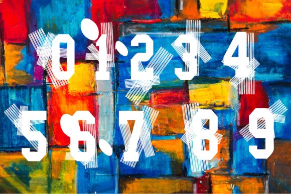 Modern Art Font PNG with transparent background - Preview 2