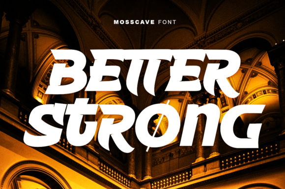 Mosscave  Font PNG with transparent background - Preview 2