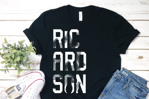Richardson Font PNG with transparent background - Preview 2