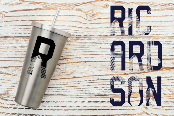 Richardson Font PNG with transparent background - Preview 3