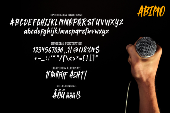 Abimo Font - Preview 4