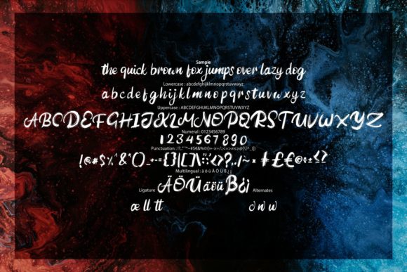 Autined Font - Preview 5
