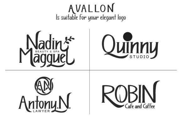 Avallon Font - Preview 2
