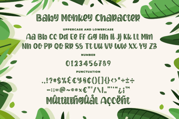 Baby Monkey Font - Preview 5