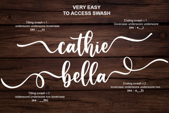 Caristha Font - Preview 1
