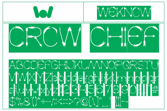 Crow Chief Font - Preview 5