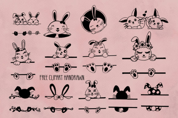Cute Bunny Font - Preview 6