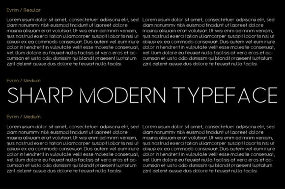 Evrim Font PNG with transparent background - Preview 2
