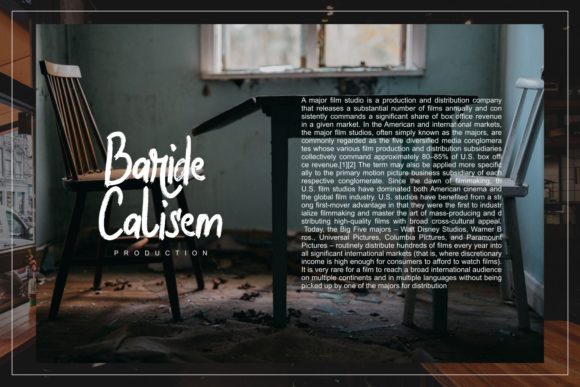 Halybed Font - Preview 2