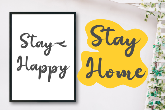 Happiness Font - Preview 1